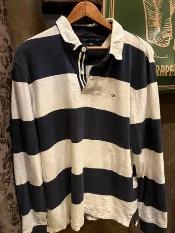 골프웨어 스트라이프 피케 셔츠