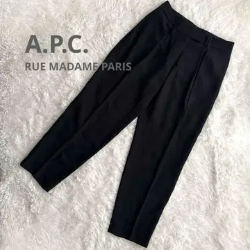 A.P.C. RUE MADAME PARIS 블랙 슬랙스 36