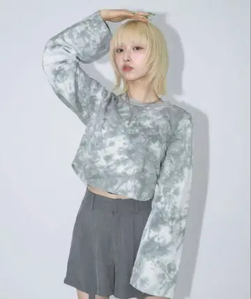 17HR 타이다이 크롭 긴팔T 세븐틴 워즈