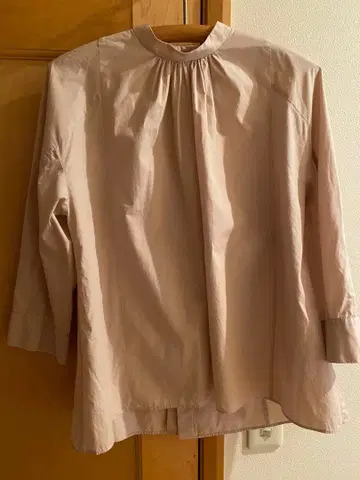 코튼 100% 오분 소매 튜닉 사이즈 36