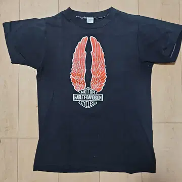 80s Harley Davidson 할리 티셔츠 빈티지