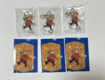 지박소년 하나코 군 아크릴 참 미니 클리어 카드 25권 특전 빛