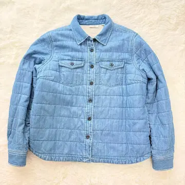 L.L.Bean S 사이즈 데님 자켓 퀼팅 보아 안감