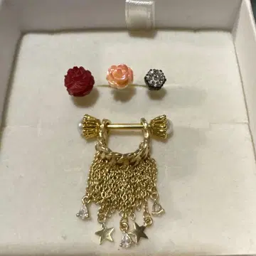 MEDISTORE 메디스토어 커프스 단종 장미 바디피어싱 14G