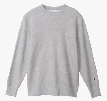 Champion 그레이 맨투맨 L 쭈리