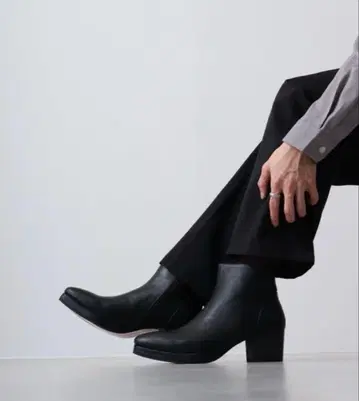 Love Hunter 하이힐 숏부츠 남성용 43