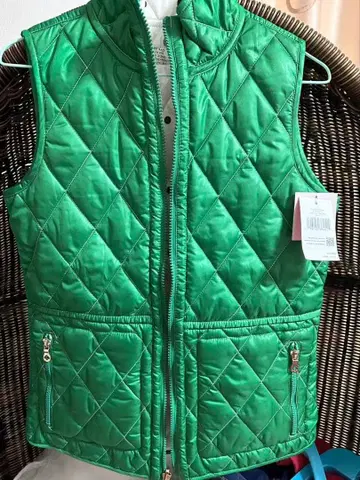 [ kate spade ] 리버서블 퀼팅 베스트 케이트 스페이드 다운