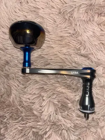 LIVRE 스피닝 릴 핸들 파랑/실버