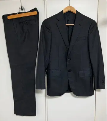 그린 레이블 릴랙싱 셋업 일본제 원단 다크 그레이