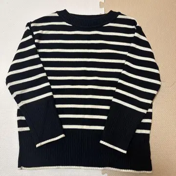 theory luxe 보더 무늬 스웨터 038