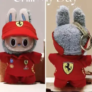 러브브 옷 갈아입기 의류 F1 레이싱 수트 페라리 봉제 인형 코스튬