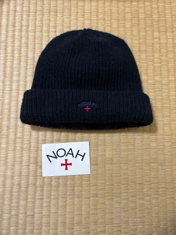 NOAH 니트 비니 네이비