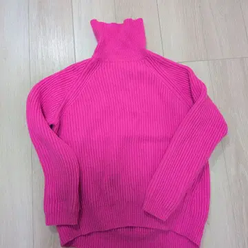 Traditional Weatherwear 핑크 터틀넥 스웨터 S