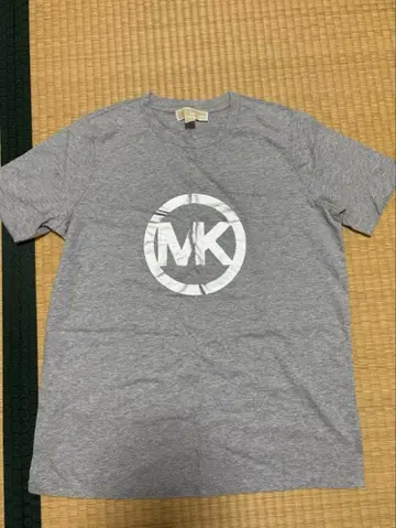 MICHAEL KORS 티셔츠 MK 로고 그레이 반팔