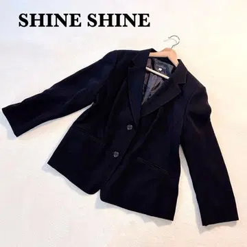 SHINE SHINE 테일러드 자켓 19ABR 빅 사이즈 블랙