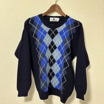 90년대 Judane Shetland Ltd 아가일 니트 사이즈 40