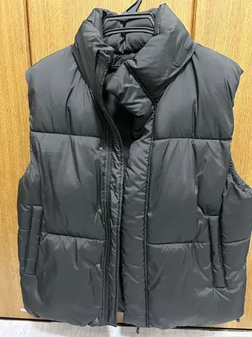 ANPAS 블랙 다운 베스트 M