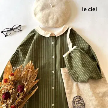 b1296* 루시엘 어깨 턱 기모 코튼 앞뒤 착용 블라우스