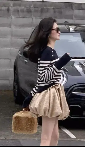 bibiy STELLA MINI SKIRT GOLD