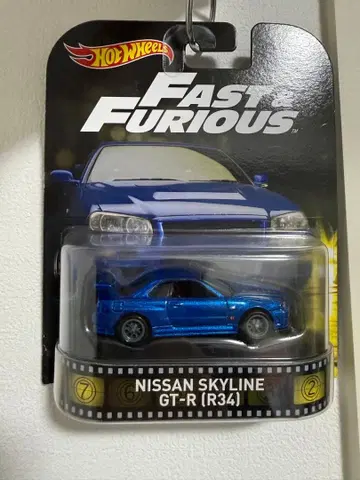 Hot Wheels NISSAN SKYLINE GT-R (R34)