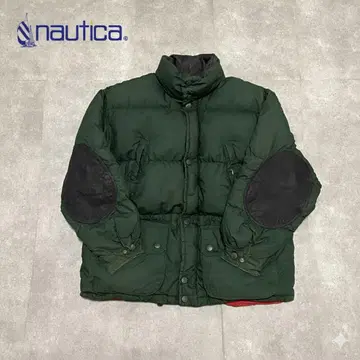 노티카 다운 자켓 90s 소문자 택 빅 엘르 패치 XL