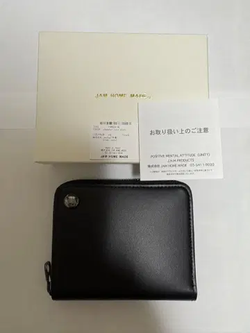 JAM HOME MADE 라운드 지퍼 접이식 지갑