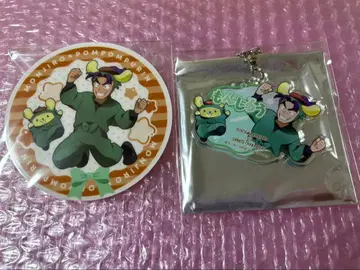 닌타마 란타로 산리오 이름 아크릴 키링, 코스터 시오에 분지로