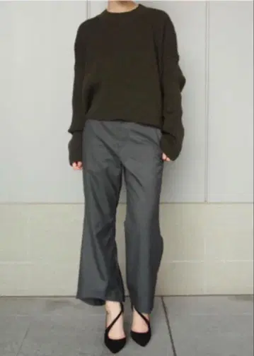 IENA LA BOUCLE 삭소니 플레어 팬츠