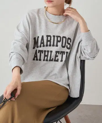 퓨어세신 인레이 숏 풀오버 그레이