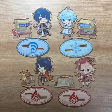 스이파라 아크릴 스탠드 행추 중운 향릉 연비 세트