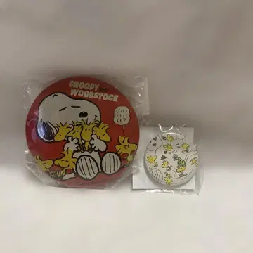 스누피 캔뱃지 우드스탁 새상품