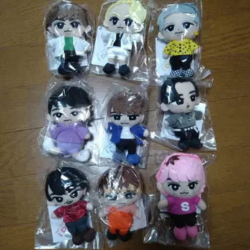 SnowMan 스노치루 봉제 인형 마스코트 전원 세트 덤 포함