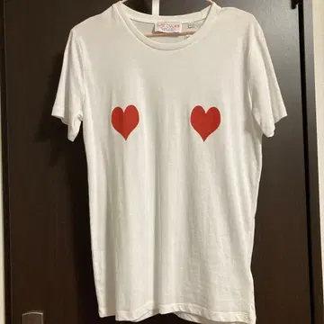 ELISE CHALMIN 하트 프린트 T셔츠