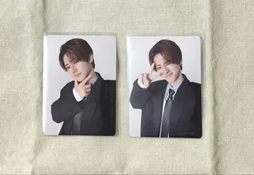 GENIC 포토 카드 아메미야 쇼 2장 세트 일본 무도관 굿즈