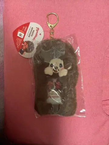 공식 몽치치 봉제 인형 [ 몽치치짱 ] 사진 키링 트레이딩 카드 케이스