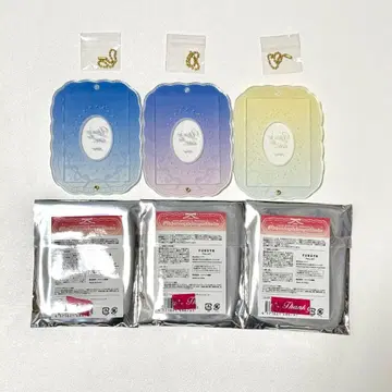 fanfancy+ 아크릴 프레임 그라데이션 레이스 3가지 색상 세트