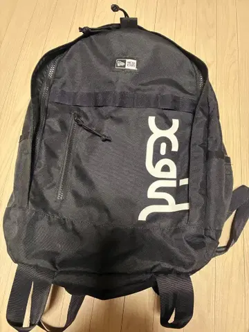 X-girl NEWERA 콜라보 블랙 백팩