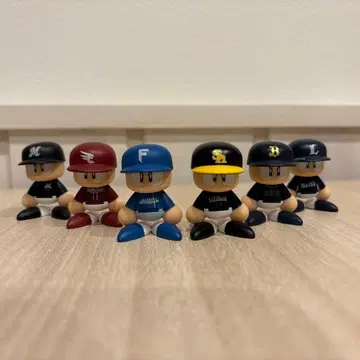 파워 프로 군 나라분데스. 퍼시픽 리그 비지터 Ver. 6체 세트