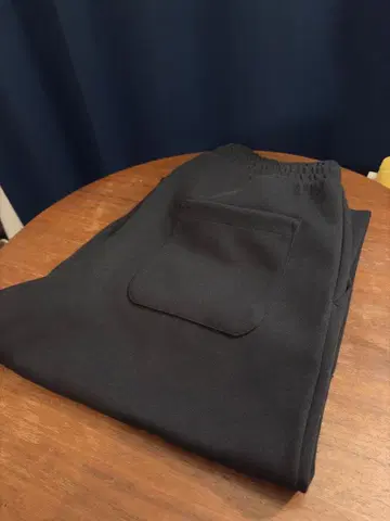 UNIQLO : C 맨투맨 와이드 팬츠 블랙 그레이 2점 세트