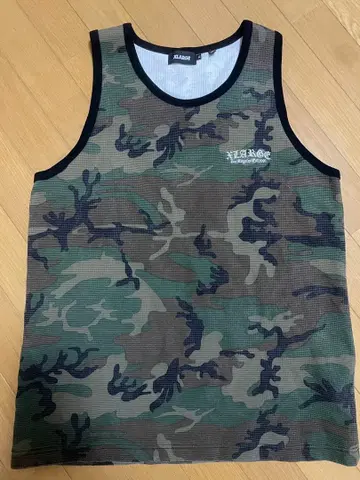 XLARGE 카모플라쥬 탱크탑