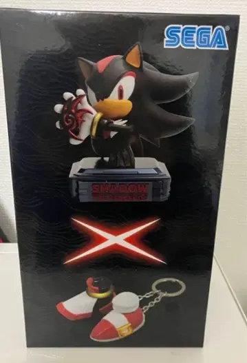 한정판 혜택 쉐도우 피규어 신발 키체인 소닉 쉐도우