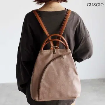 GUSCIO 3way 가죽 럭색