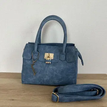 CECIL McBEE 블루 숄더 2way 핸드백