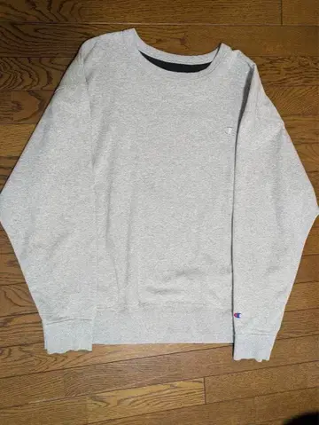 Champion 그레이 맨투맨 구제 의류