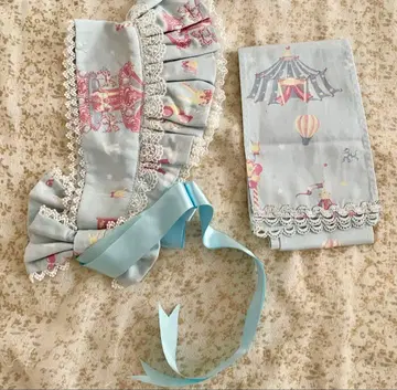 하프 보닛과 머리띠 세트 색스