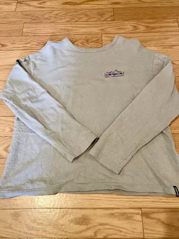 Patagonia 그레이 긴팔 T셔츠