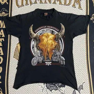 90's 할리데이비슨 3D EMBLEM L 사이즈 버팔로