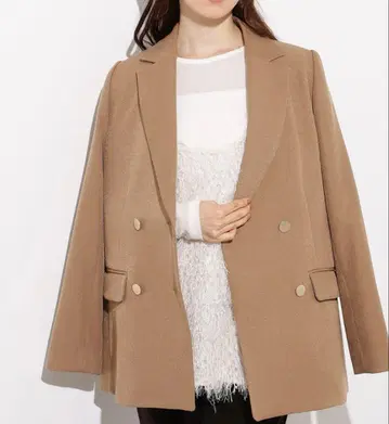 더블 브레스트 테일러드 자켓