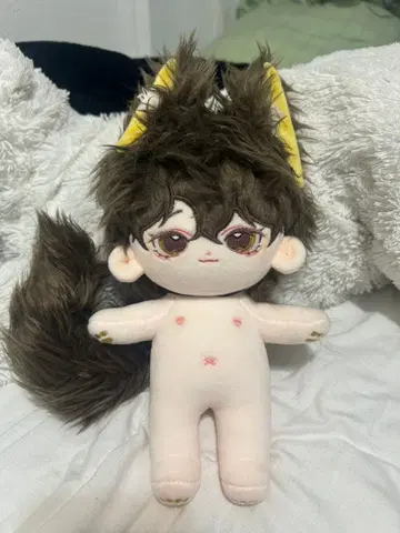 목화 인형 봉제 인형 무속성 인형 20cm 스켈레톤 있음