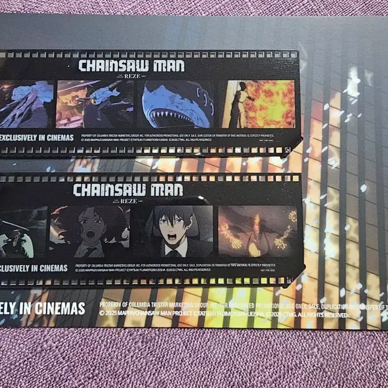 Chainsaw Man Reze Arc 6th Week Pre-order Benefit Film Set Bulk